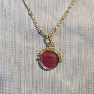 Kendra Scott Dira Reversible Pendant Necklace in Iridescent Orchid Illusion